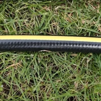 Solar 6-layer PVC water hose in black