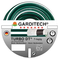 Turbo 7-lagiger PVC-Wasserschlauch gr&uuml;n 1/2" 30 m Rolle