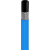 ZX SOFT Hellblau-gedeckter PVC-Druckluftschlauch 10 mm 20 m Rolle