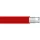 ZX 2000 PVC hose with fabric insert in red covered