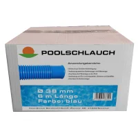blue 38 mm 12 m roll - socket spacing 1,5 m
