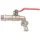 Ball valve brass nickel-plated  1/2"