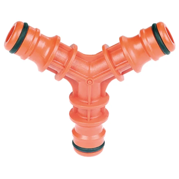 Kunststoff Y-Stück Schlauchverbinder 1/2"
