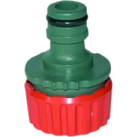 Kunststoff Schlauchverbinder mit Schnellkupplung 1/2"
