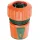 Plastic hose coupling / quick-release coupling without stop 3/4"