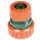 Plastic hose coupling / reduction connector 3/4" to 1/2"