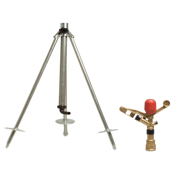 3/4" height-adjustable rain stand with 3/4" IG full circle sprinkler