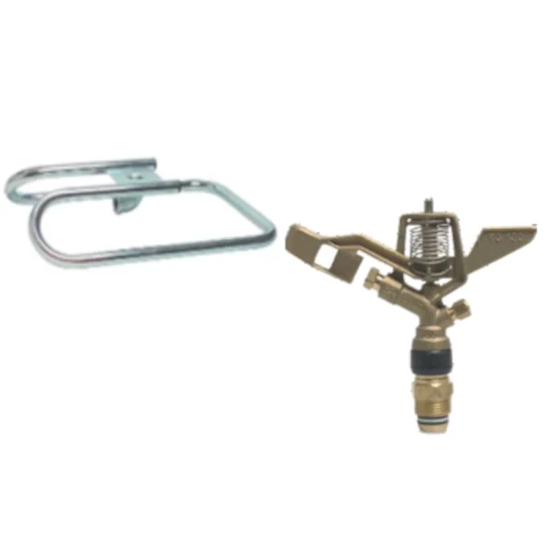 3/4" sprinkler slide galvanized IG with 3/4" full circle regulator AG