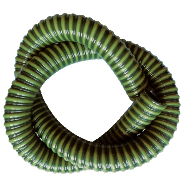 Cool-Flex dunkelgrüner extrem elastischer Kunststoff Spiral-Saugschlauch 51 mm 50 m Rolle
