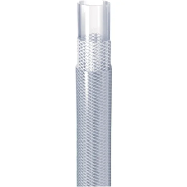 ZX 2000 glasklarer PVC-Gewebeschlauch 19 x 4 mm (19 x 27) 50 m Rolle