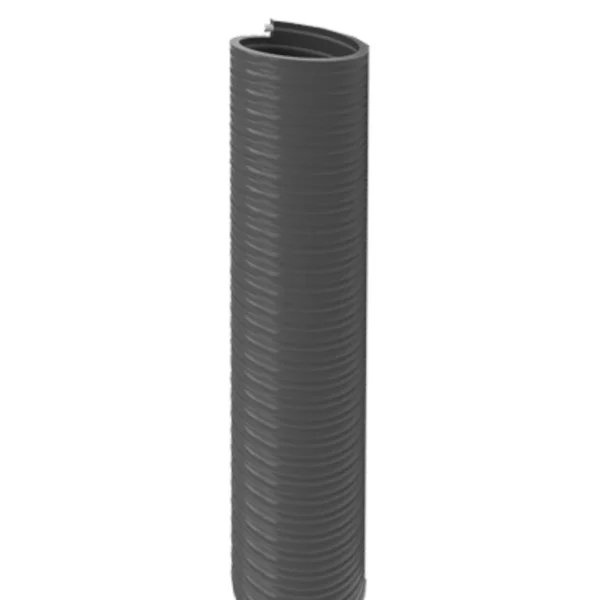 P-Flex grauer PVC-Klebeschlauch 63 x 55 mm 25 m Rolle
